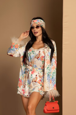 Sunset Sensation Ruffles Short Pants