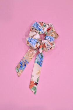 Sunset Sensation Scrunchie Bow
