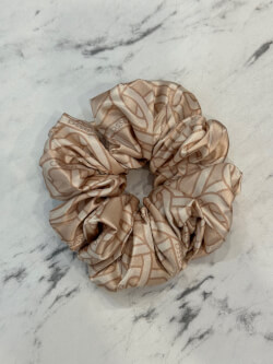 Over The Rainbow Big Scrunchie - Luxury Nude