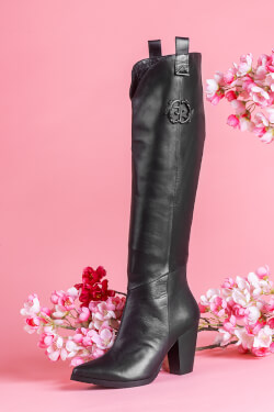 Alessa Rococo Boots - Black