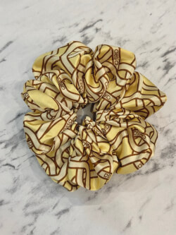 Over The Rainbow Big Scrunchie - Luxury Yellow