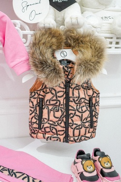Fluffy Dreams Mini genuine fur vest - Luxury