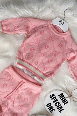 Alessa mini Religion Knit Blouse - pink