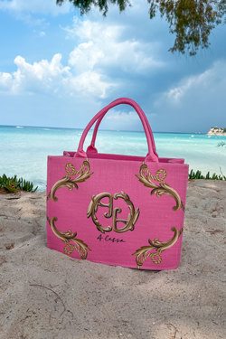 Alessa Rococo Bag - Pink