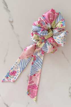 Enchanting Euphoria Scrunchie-Bow