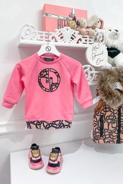 One more hug Alessa mini tunic - pink