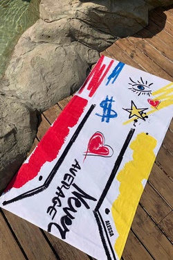 Undefeated In Fashion Beach Towel