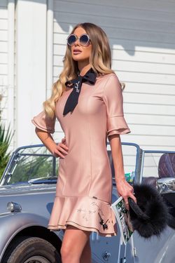 Beauty And Smarts chiffon scarf with print