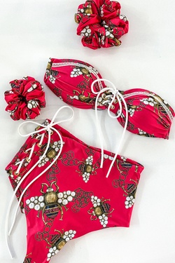 Vip Entrance High-Waist Bikini Bottoms