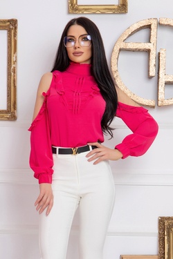 Best-dressed girl Blouse - Fuchsia