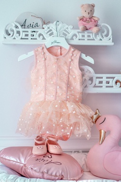 Glamour Girl Alessa Mini Tutu Dress