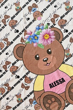 Too Cute to Handle Mini Beach Towel