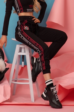 Real Deal Sporty pants - Black