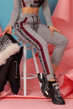 Real Deal Спортен Pants - Grey