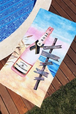 Beach Towel Drunk In Fashion