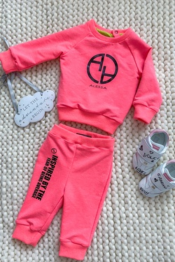 Keep your focus Alessa mini Set - Neon Pink