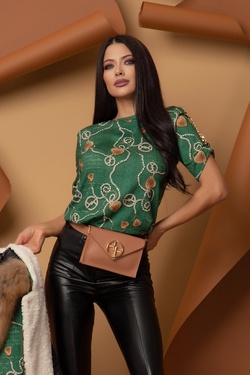 Chains and Charms Knit Top