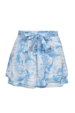 Trendsetter Icon Ruffles Short Pants - Blue