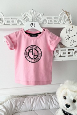 Always Invited Mini T-Shirt with logo - Pink