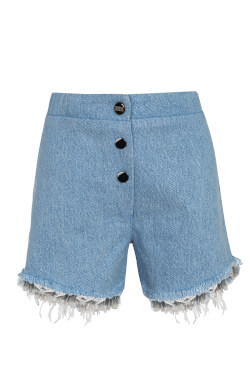 Afternoon Walk Mini Denim shorts - Blue
