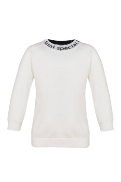 Sweet Disguise Alessa Mini Fine Knit Pullover - White