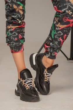 Eloise gold sneakers