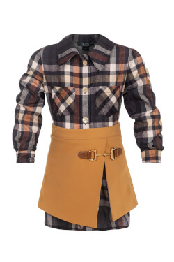 Chic Catalyst Mini Shirt - Long