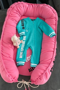 Alessa Mini Special One Romper with Zipper - Mint