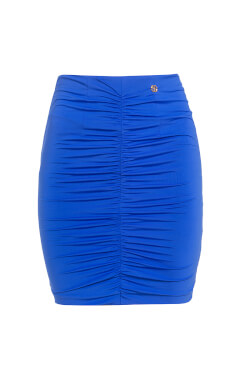 Glance Stealer mini skirt - Blue