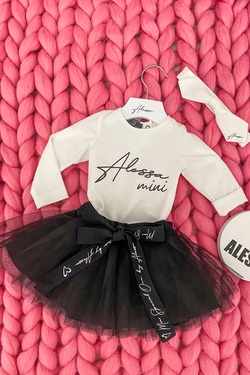 Urban princess Alessa mini Tutu Skirt - Black