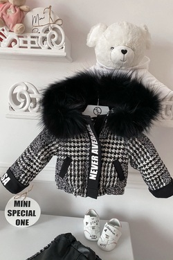 Slow Down Baby Alessa mini Winter Boucle Jacket
