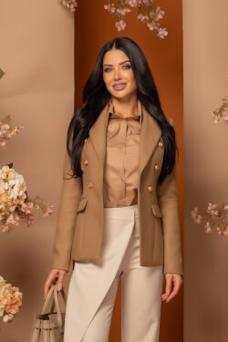 Make It Yours Blazer - Mocha