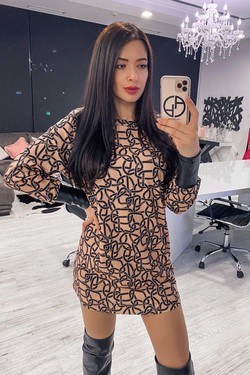 Alessa luxury Blouse-Dress