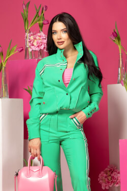 Sunlit Harmony Jacket - Green