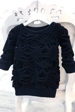 Winter Web girls wool dress