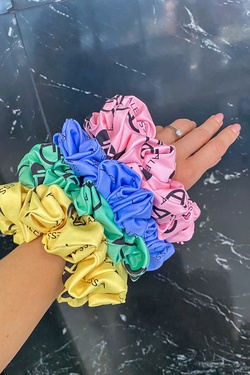 Alessa Religion Scrunchie Yellow - Big