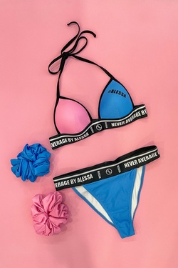 She baller Bikini bottom - Blue